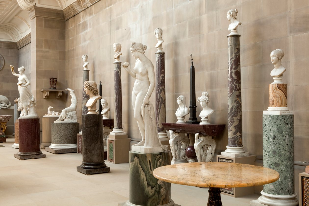 A Galeria de Esculturas (foto) de Unbekannt Unbekannt
