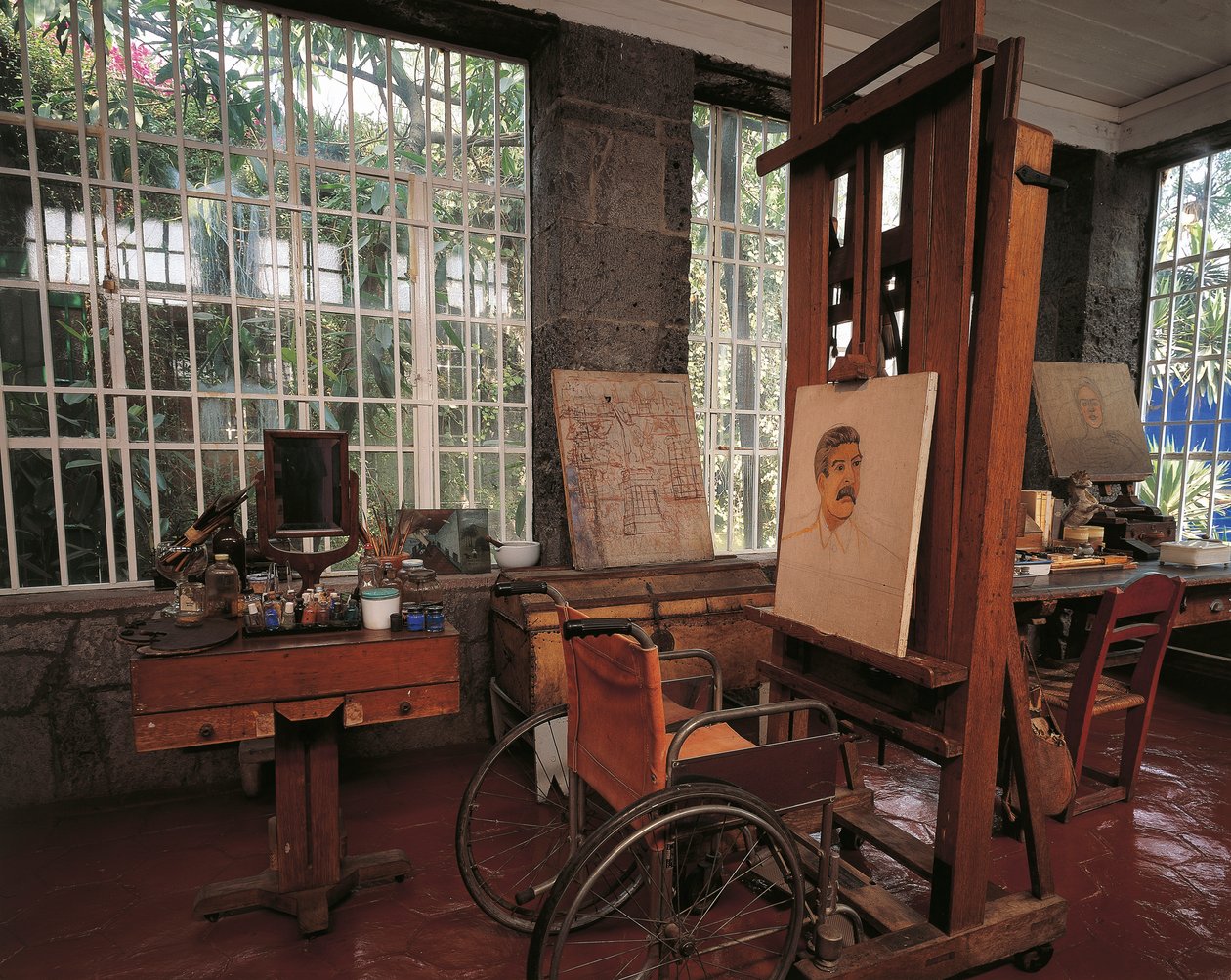 O Estudo de Frida Kahlo (foto) de Unbekannt Unbekannt