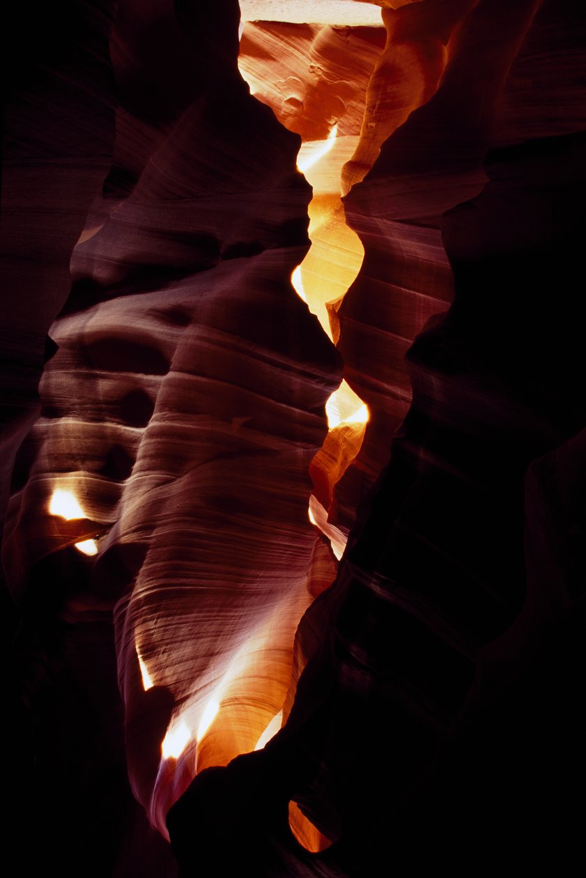 EUA, Arizona, Upper Antelope Canyon, Inside Corkscrew Canyon
(foto) de Unbekannt Unbekannt