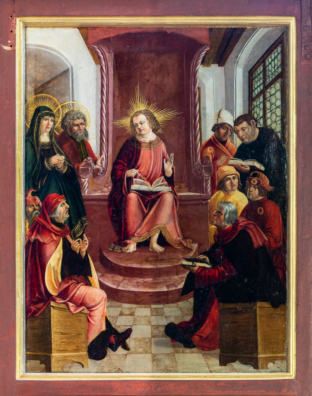Jesus entre os médicos de Lienhart Astl
