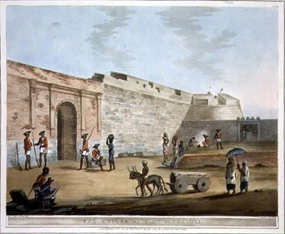 The Mysore Gate at Bangalore, placa 14 de 