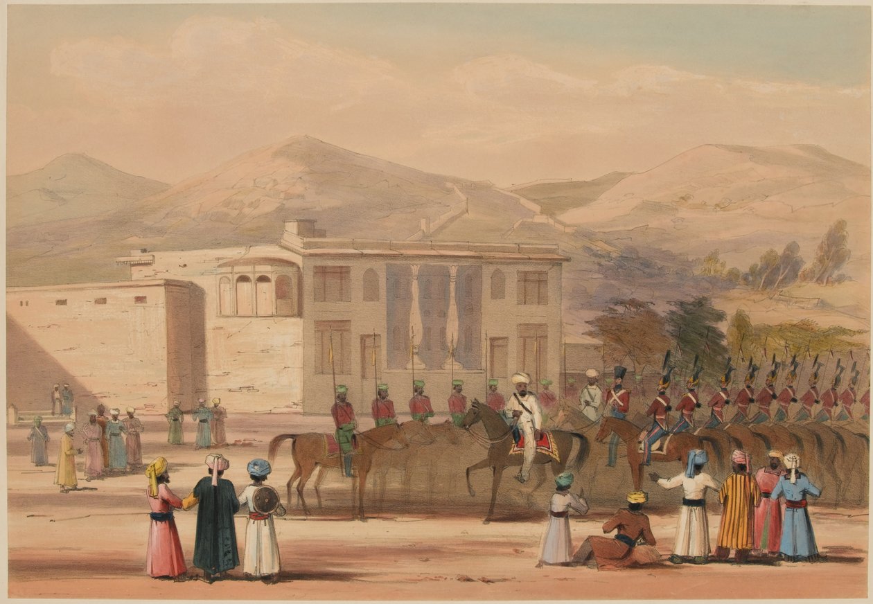 A Entrada do Shah Soojah no Cabool [sic] de Lieutenant Thomas (after) Wingate