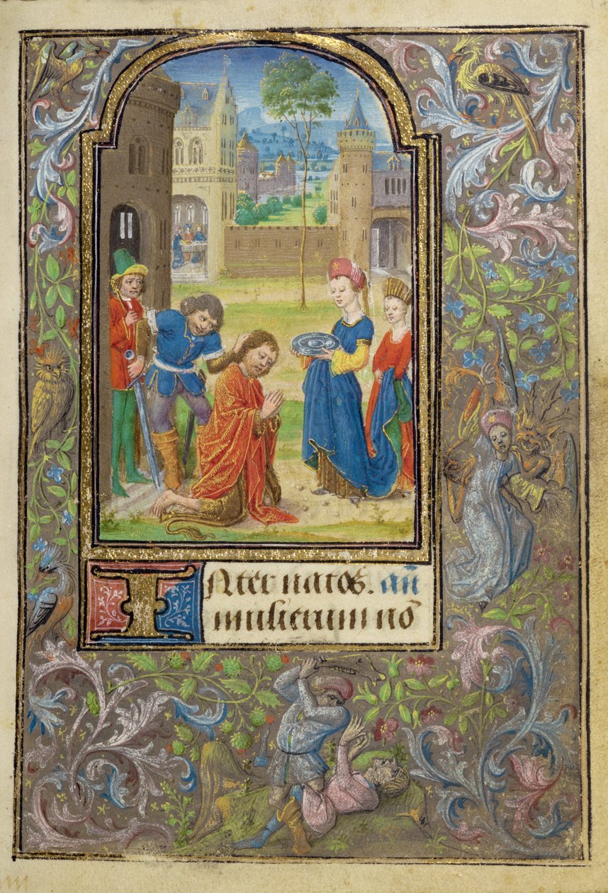 A decapitação de São João Batista de Lieven van Lathem