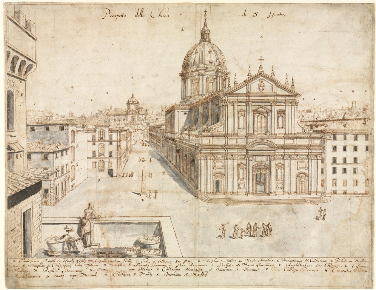 Dezoito Vistas de Roma: A Igreja de Sant