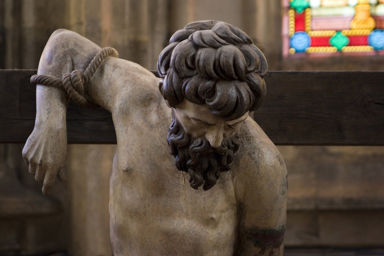 Calvário, detalhe de Ligier Richier