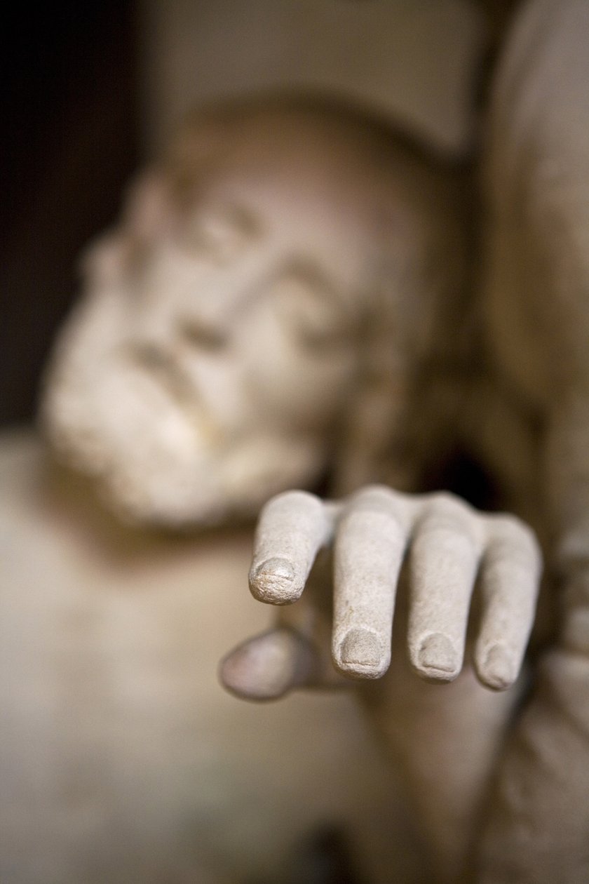 Pieta, detalhe de Ligier Richier