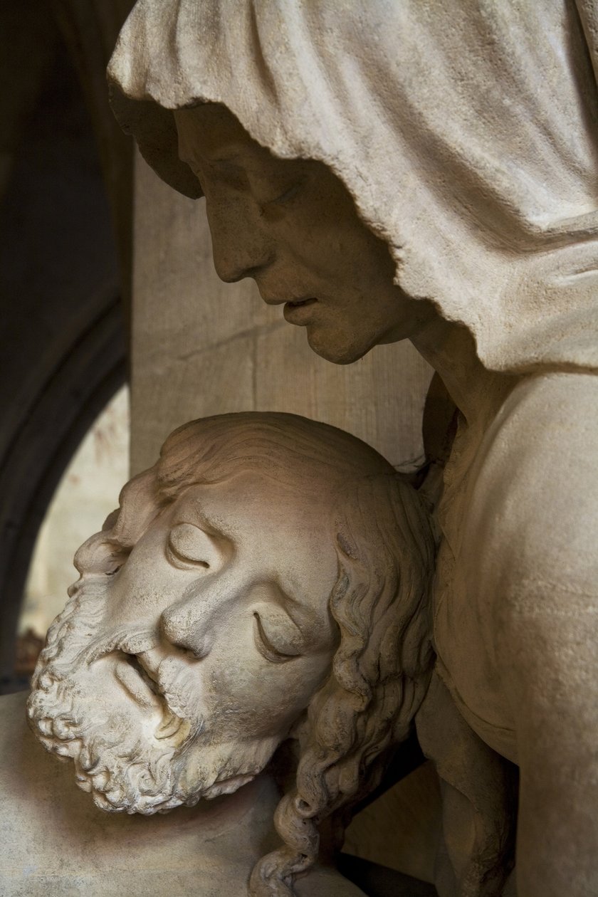 Pieta, detalhe de Ligier Richier