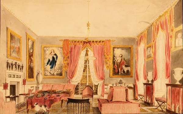 A sala de estar, Aynhoe de Lili Cartwright