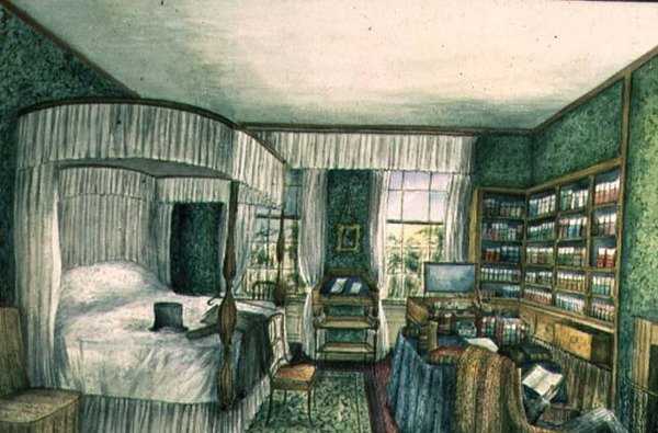 Quarto do Willy em Aynhoe de Lili Cartwright