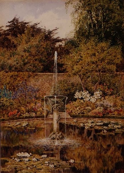 Um Velho Jardim Aquático de Lilian Stannard