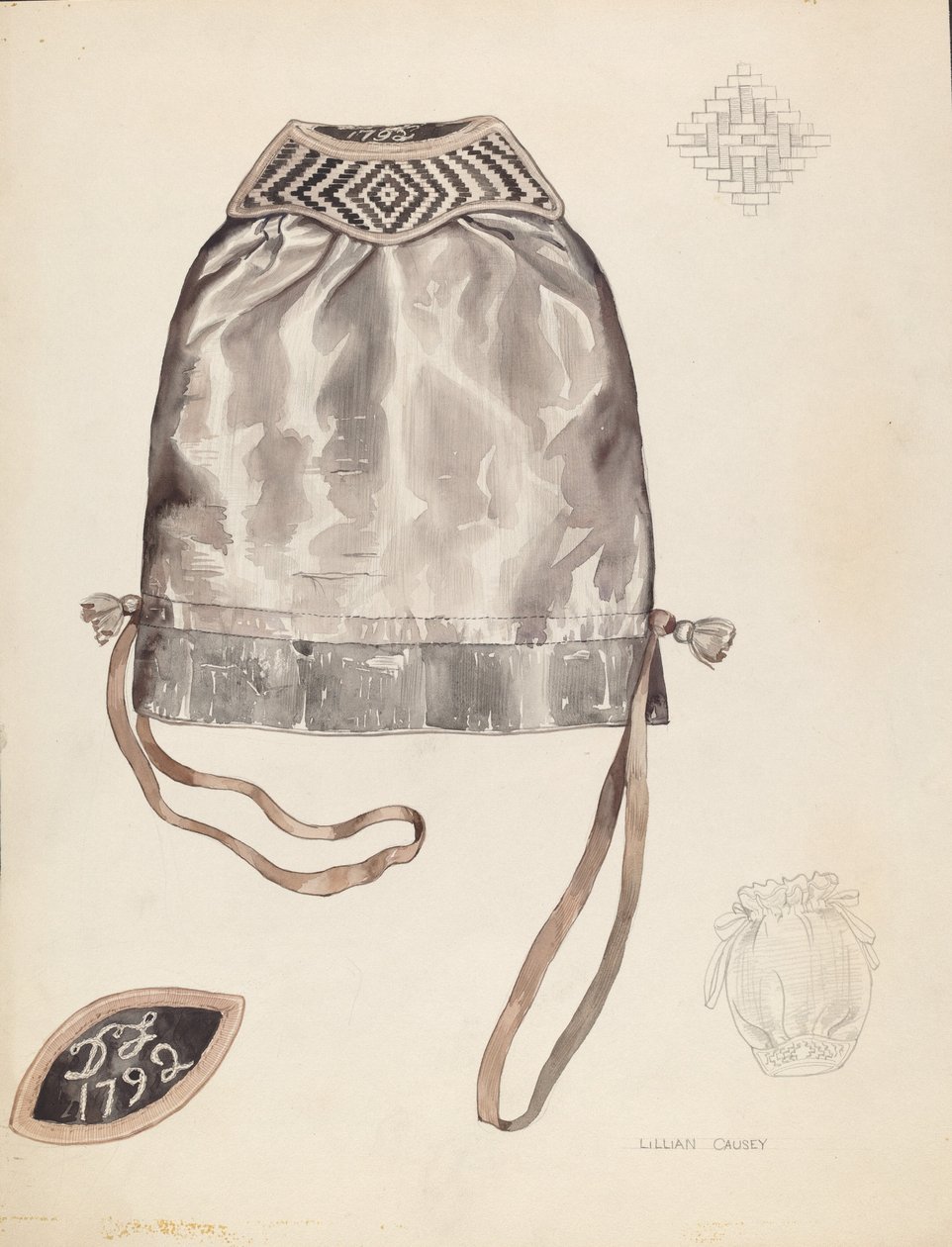 Saco, c. 1937. de Lillian Causey