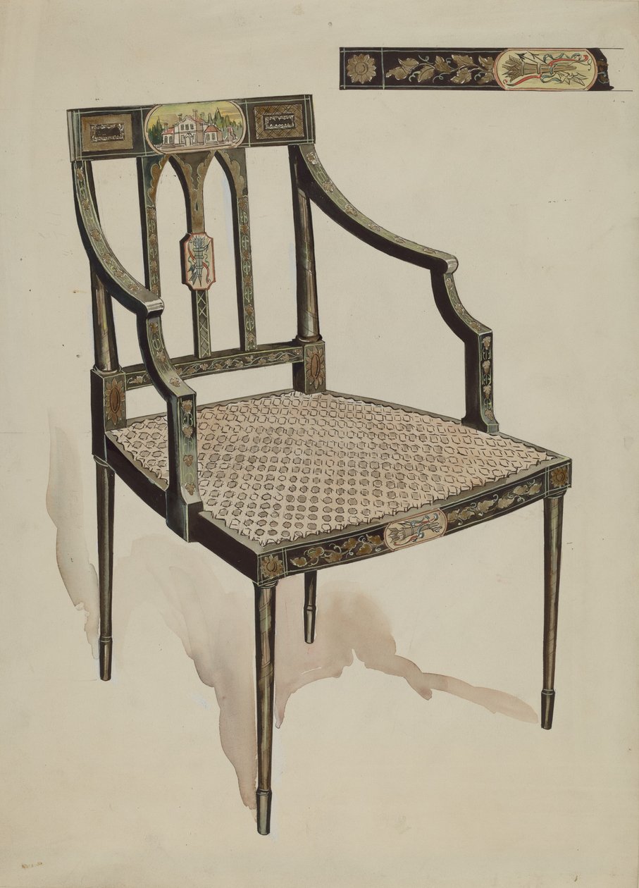 Cadeira, c. 1936. de Lillian Causey