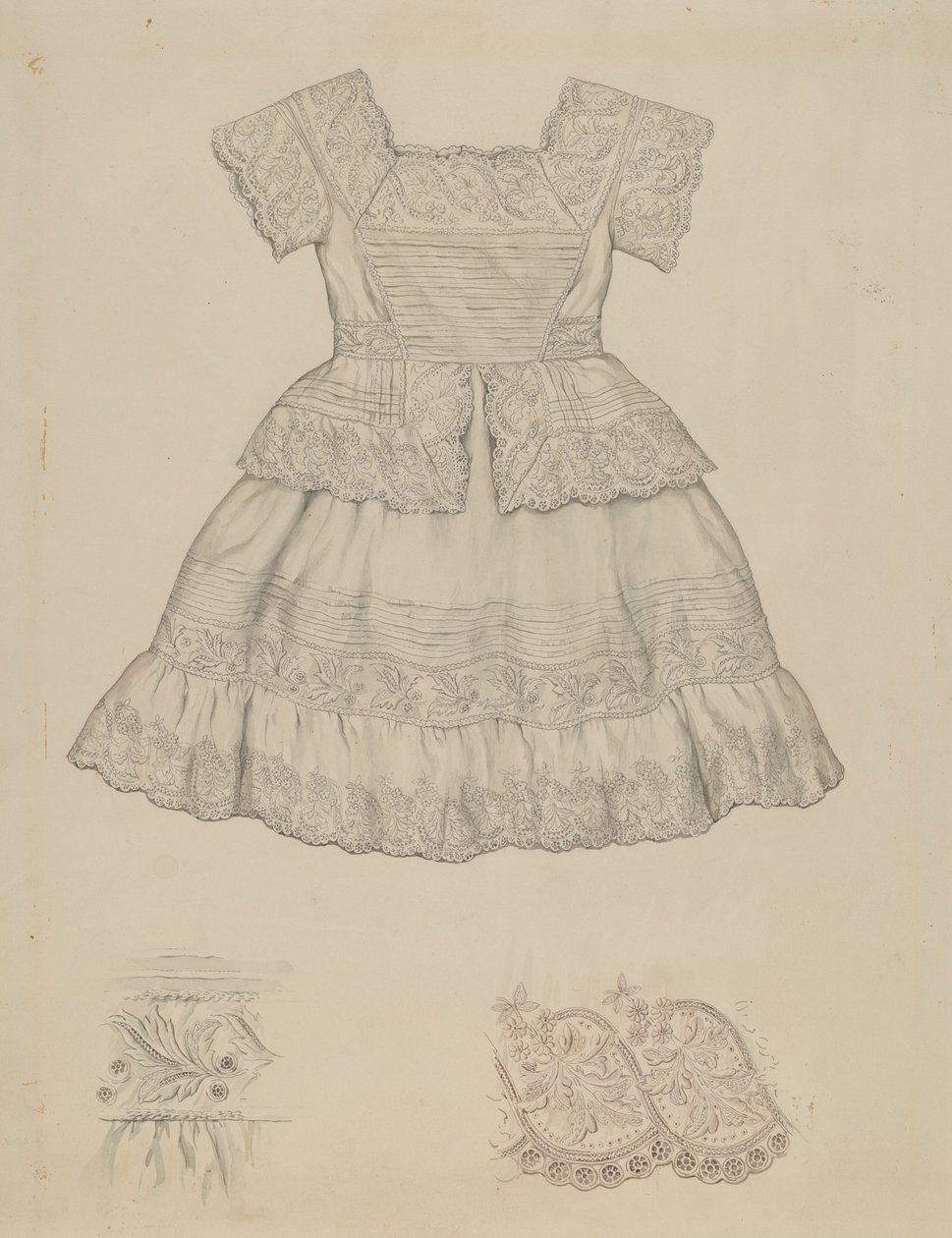 Vestido infantil de Lillian Causey