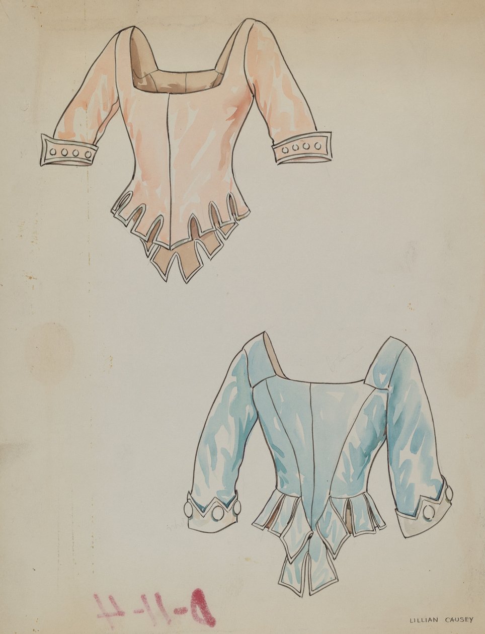Satin Bodice, c. 1938. de Lillian Causey