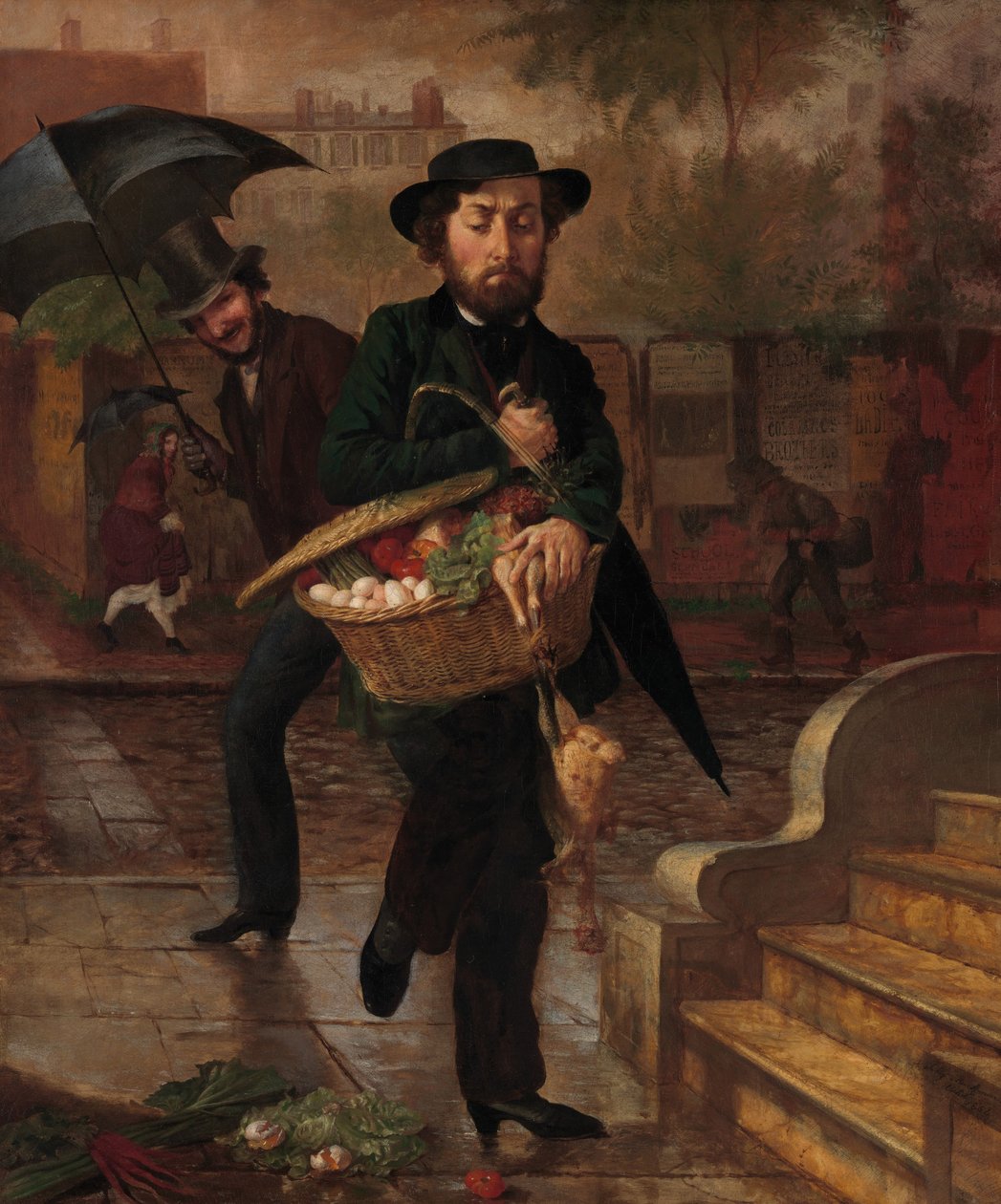 Jovem Marido, Primeiro Marketing, 1854 de Lilly Martin Spencer