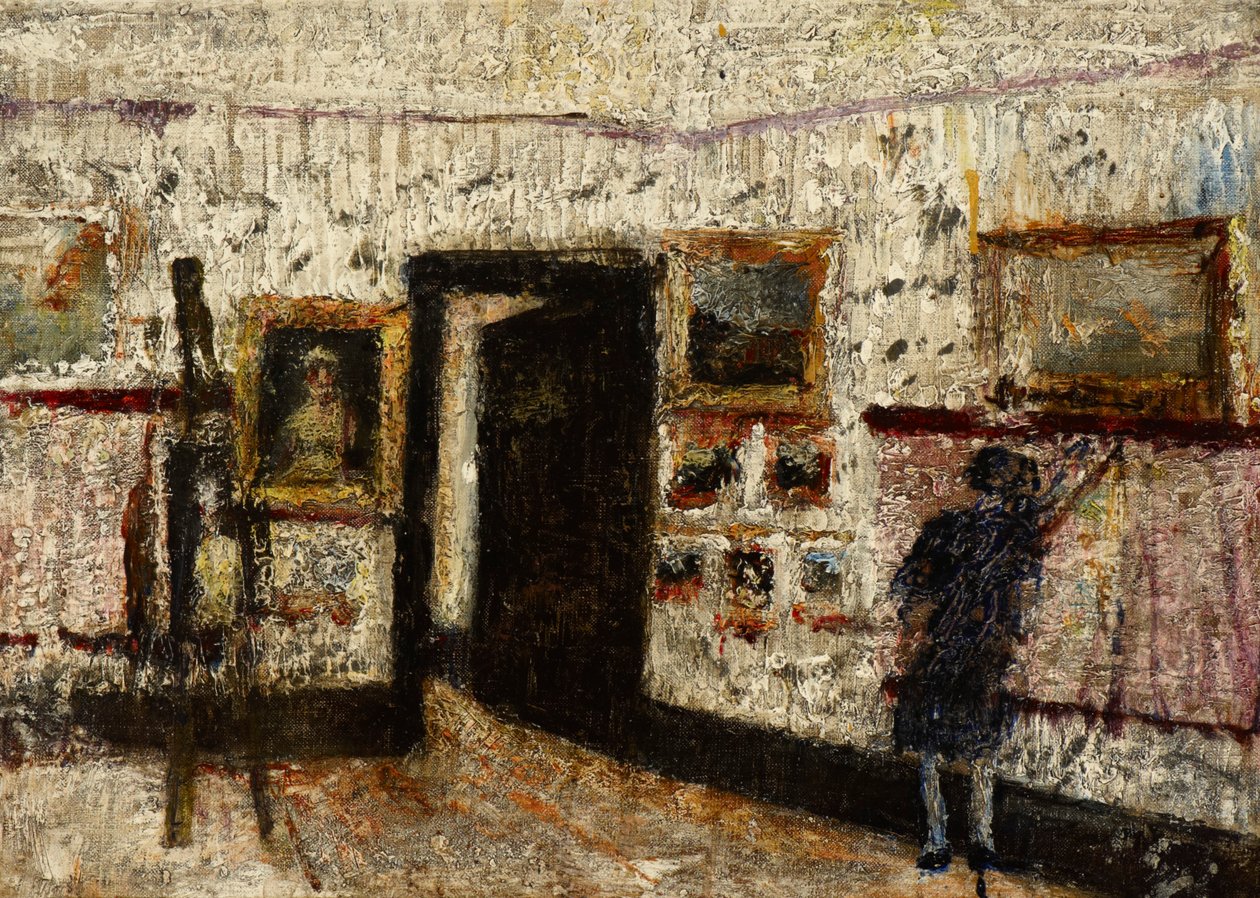A Galeria de Arte (óleo sobre tela) de Lily Delissa Joseph