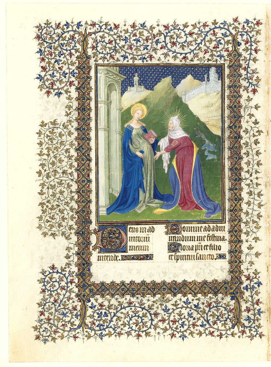A visitação de Limbourg Brothers