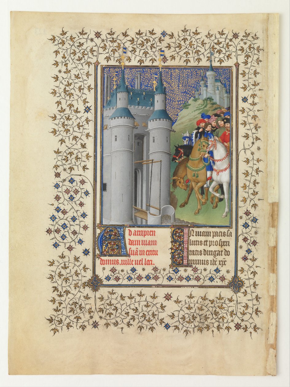 As Belles Heures de Jean de France, Duc de Berry, 1412-1416 de Limbourg Brothers