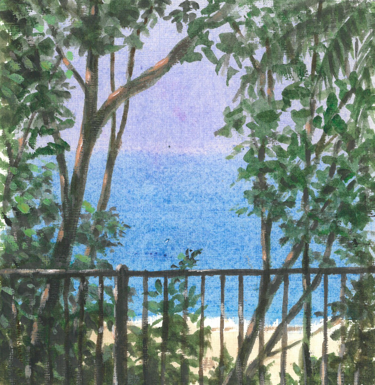Vista da varanda, 2015 de Lincoln Seligman