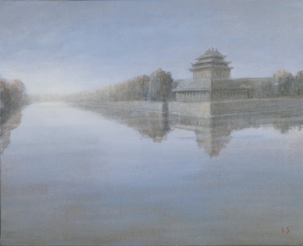 Cidade Proibida, 2012 (acrílico sobre tela) de Lincoln Seligman