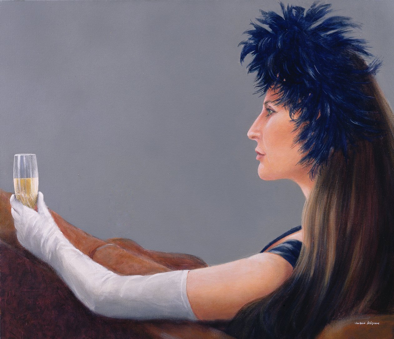 Ícone, 2005 (acrílico) de Lincoln Seligman