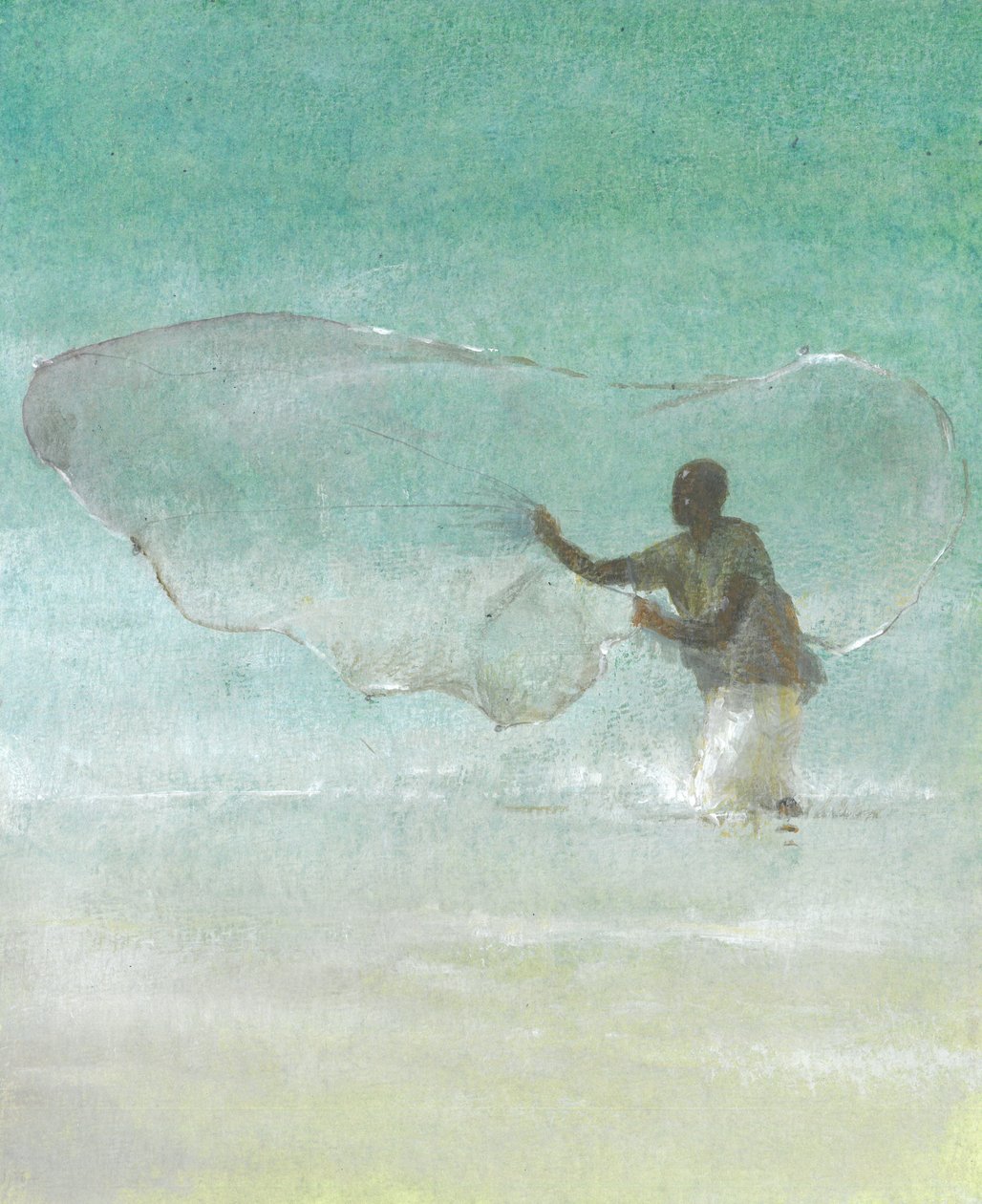 Pescador solitário 5, 2015 de Lincoln Seligman