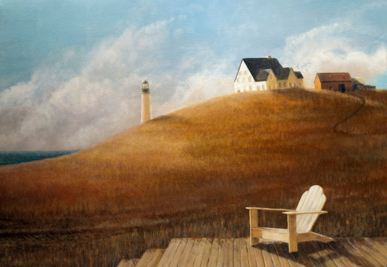 Paisagem Maine, 2010 (acrílico sobre tela) de Lincoln Seligman
