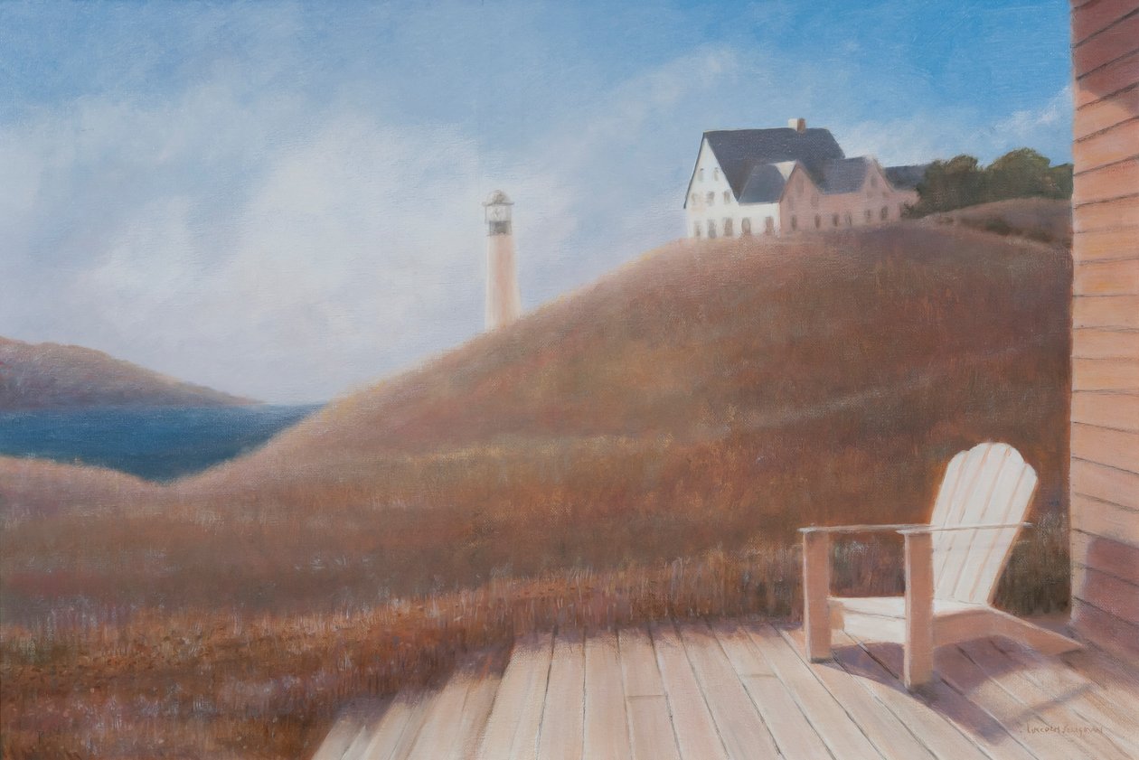 Paisagem de Maine, 2012 (acrílica sobre tela) de Lincoln Seligman