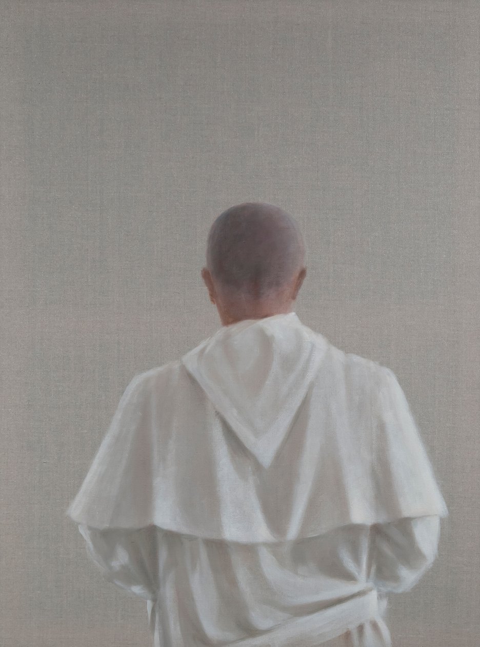 Monk Sant&39;Antimo III, 2012 (acrílico sobre tela) de Lincoln Seligman