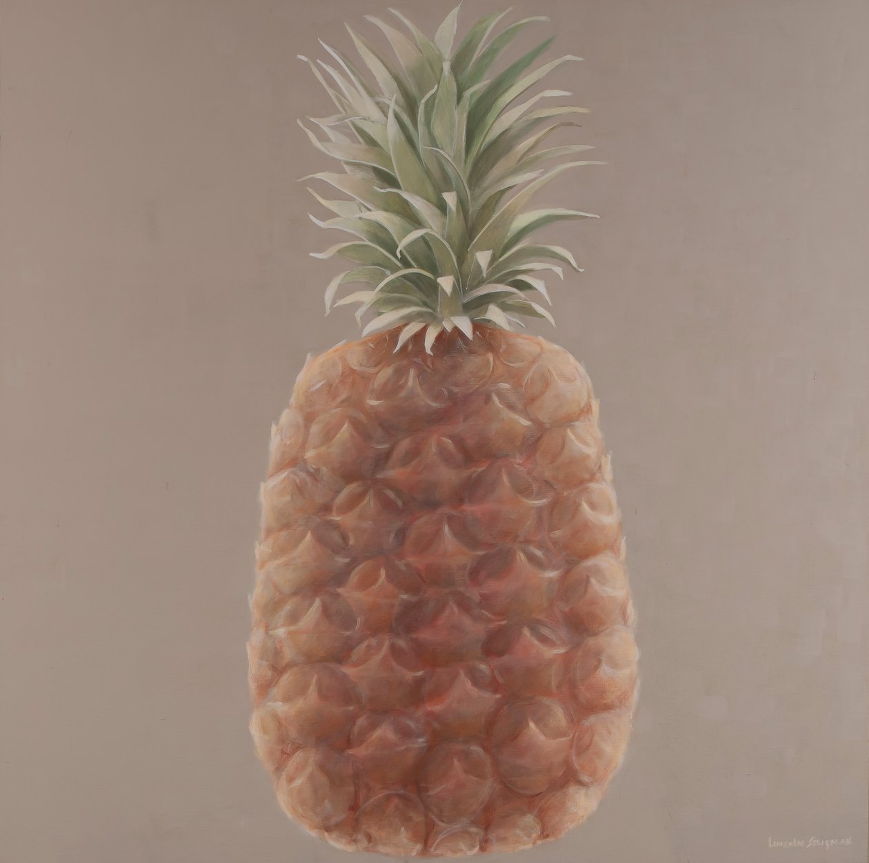 Abacaxi, 2012 (acrílico sobre tela) de Lincoln Seligman