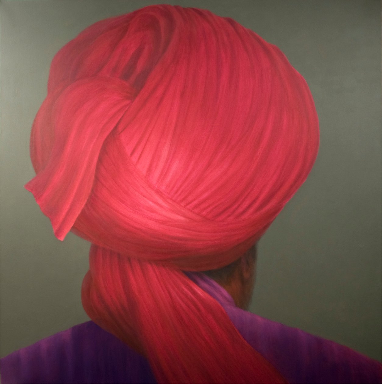 Turbante Vermelho, Casaco Roxo de Lincoln Seligman
