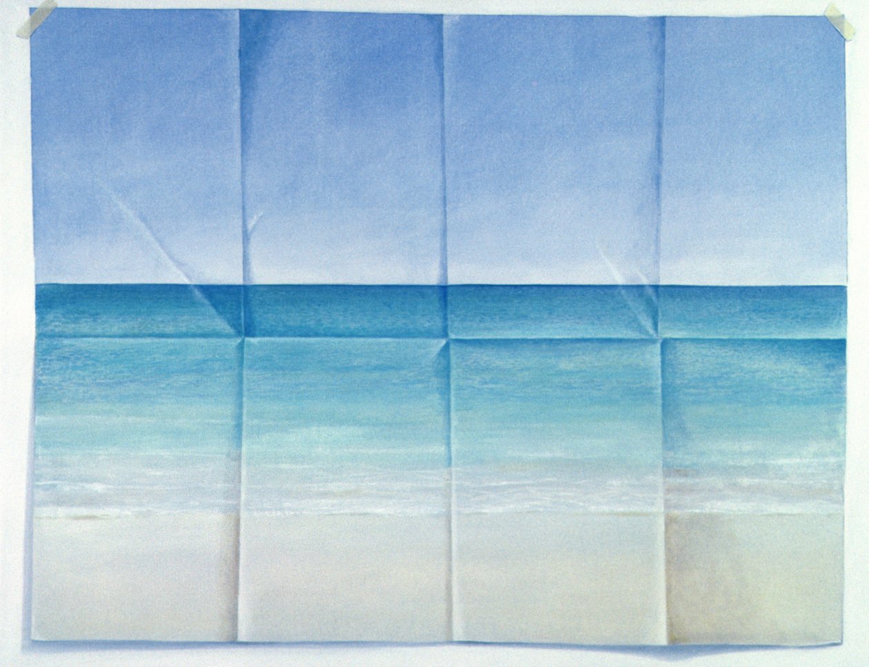 Seascape, 1984 (acrílico sobre tela) de Lincoln Seligman