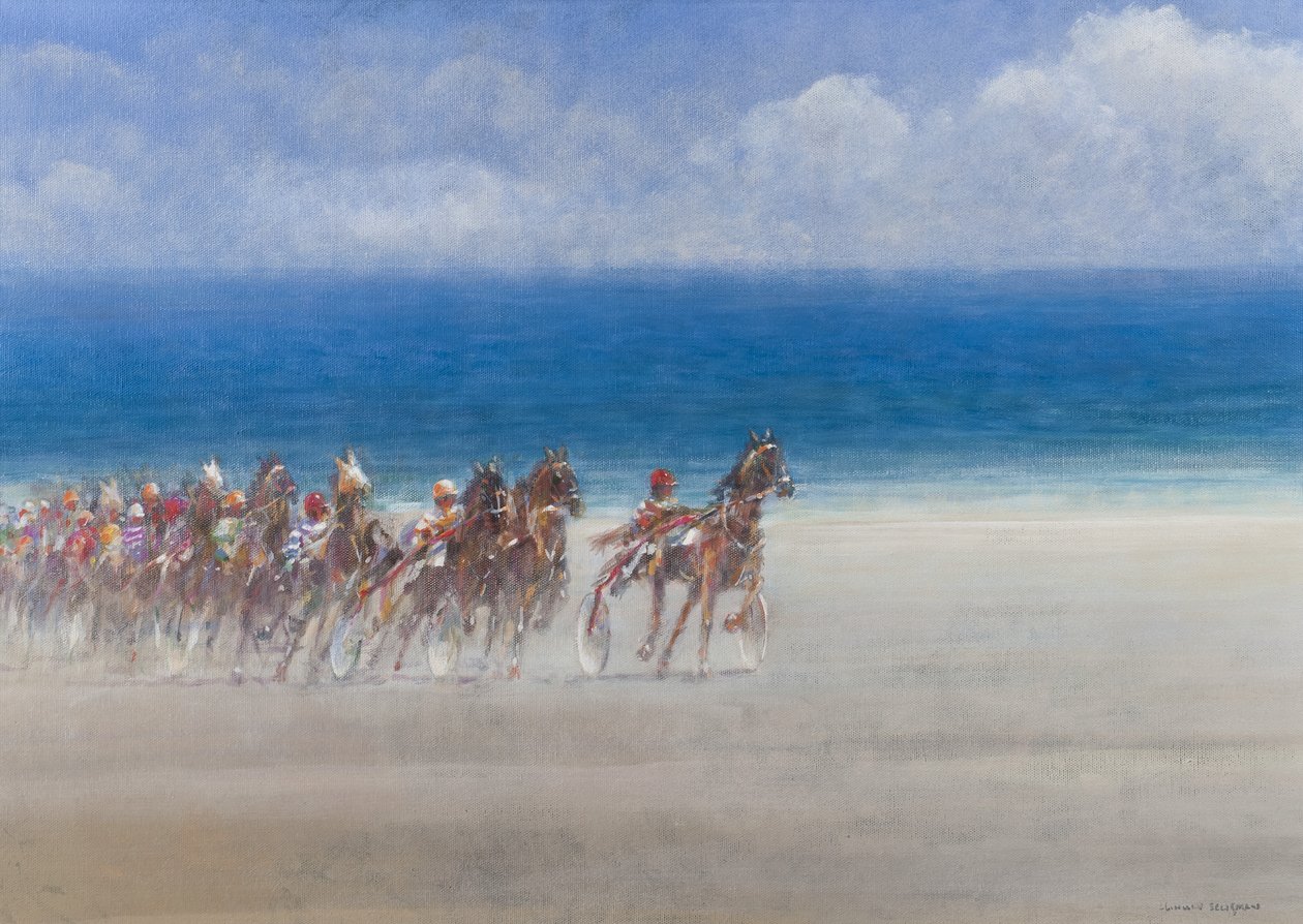 Raças De Trote, Lancieux, Bretanha, 2014 de Lincoln Seligman