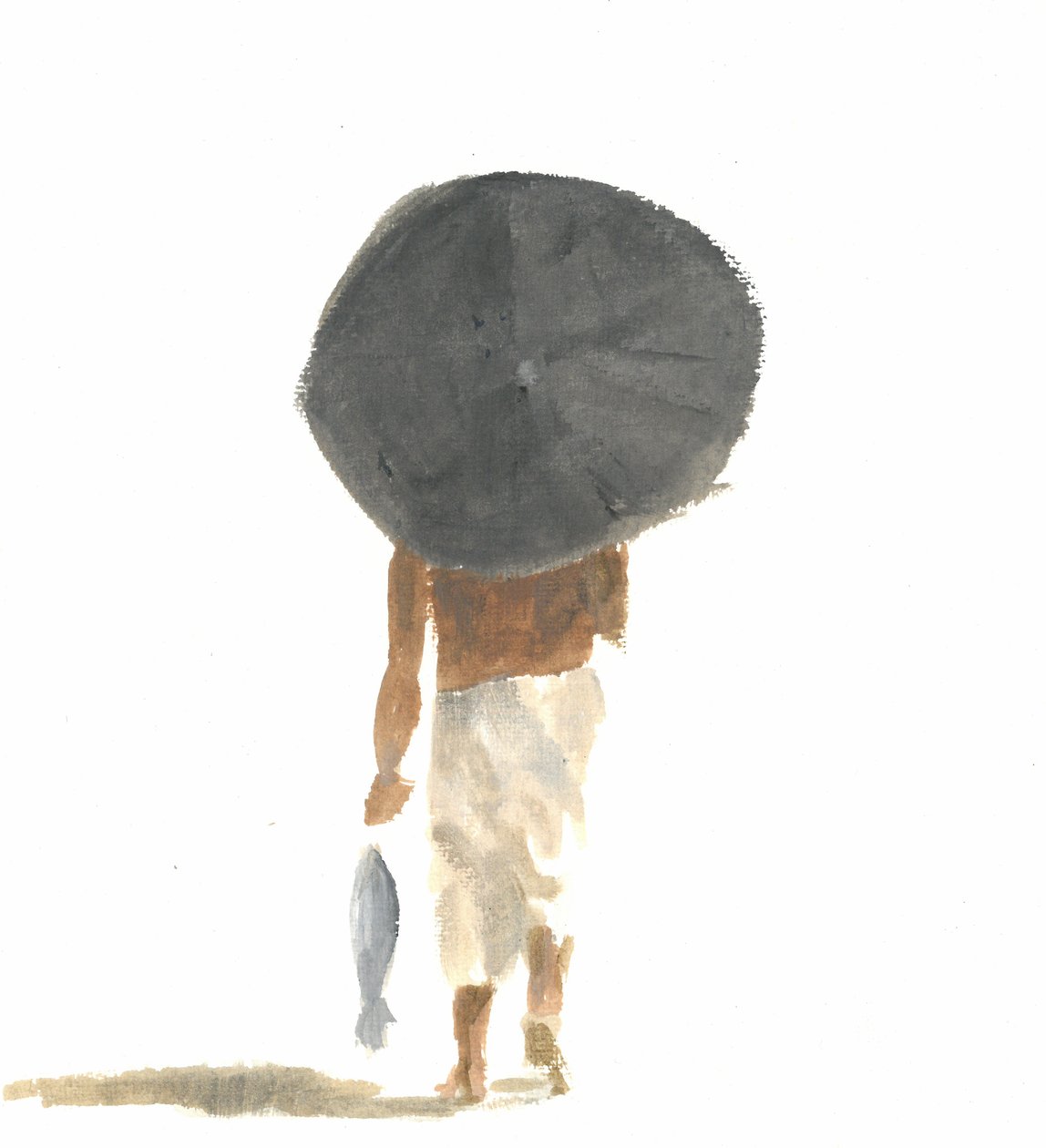 Guarda-chuva e Peixe, 2015 de Lincoln Seligman