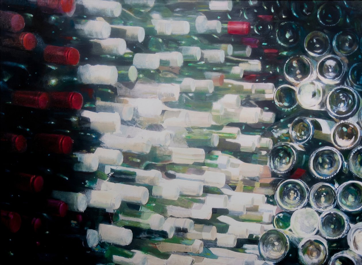 Adega, 2012 (acrílico sobre tela) de Lincoln Seligman