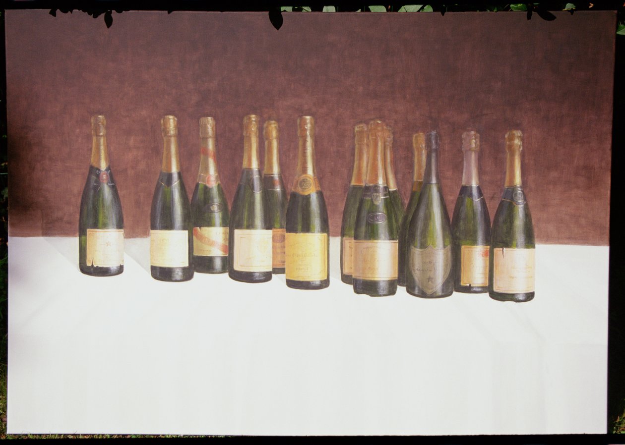 Winescape, Champagne, 2003 (acrílico sobre tela) de Lincoln Seligman