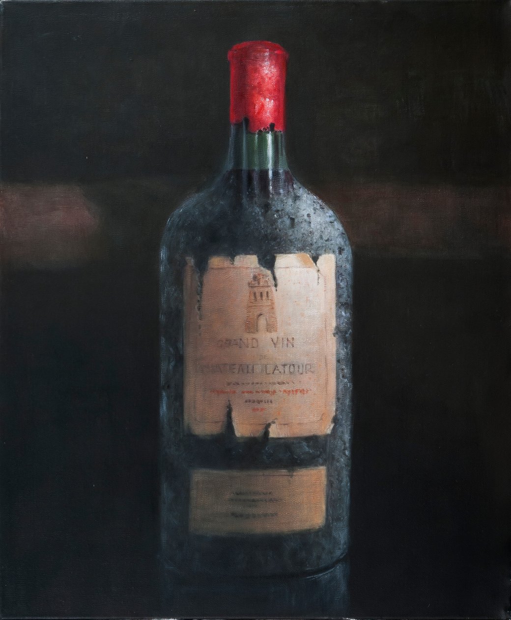 Chateau Latour, 2012 (acrílico sobre tela) de Lincoln Seligman