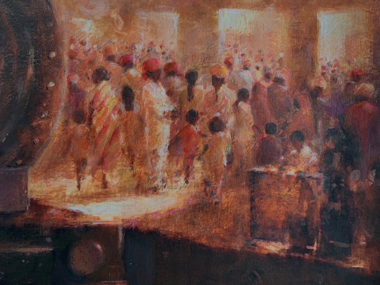 Deoghar à noite 2 de Lincoln Seligman
