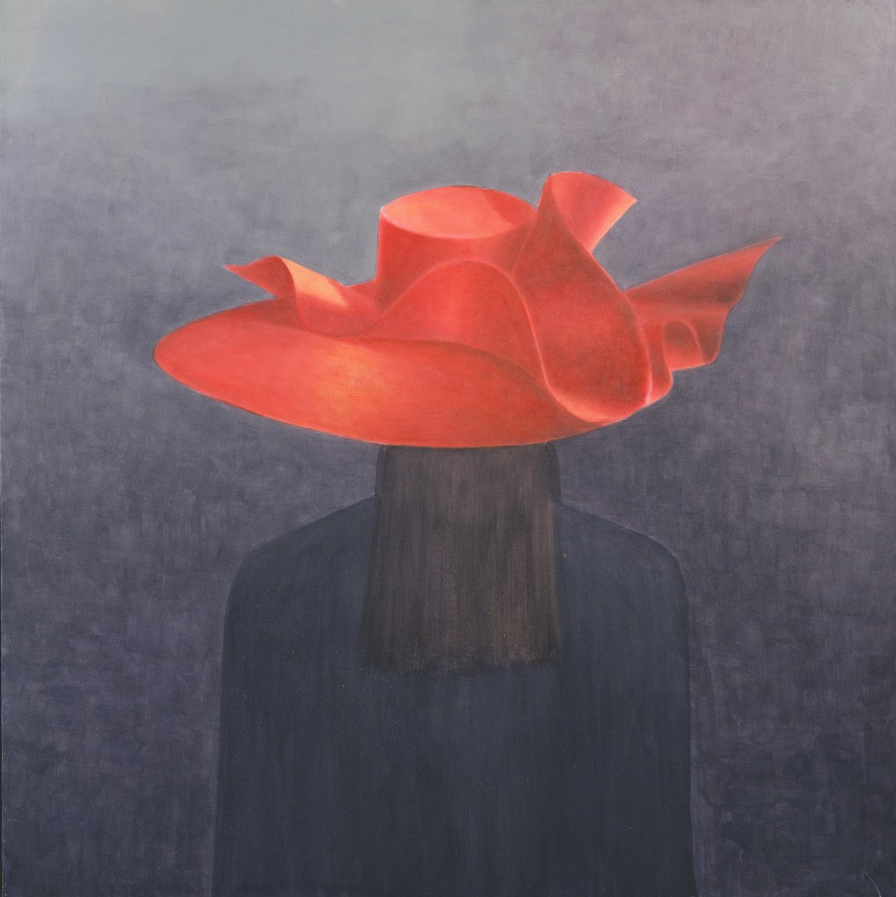 Red Hat, 2004 (acrílico sobre tela) de Lincoln Seligman
