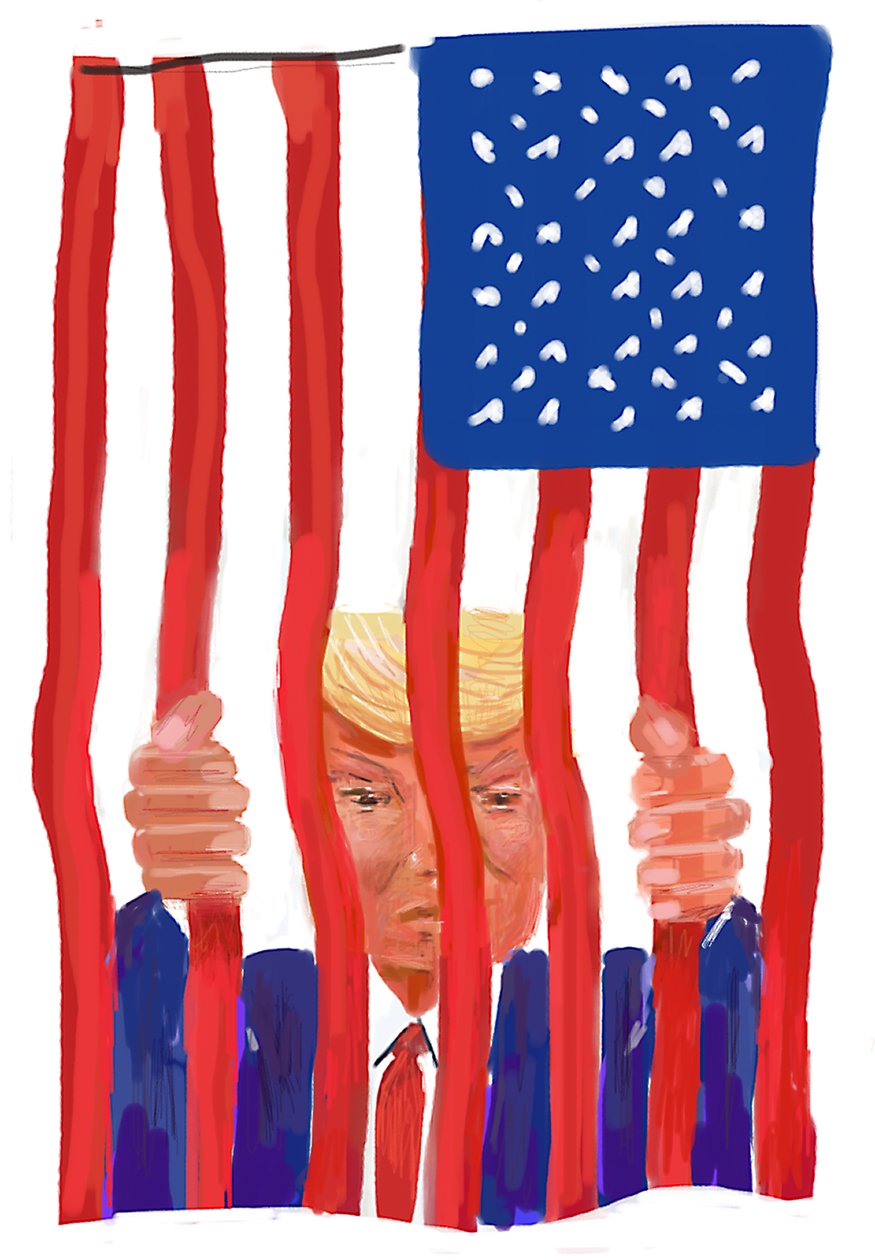 Trump, 2022 (impressão digital) de Lincoln Seligman