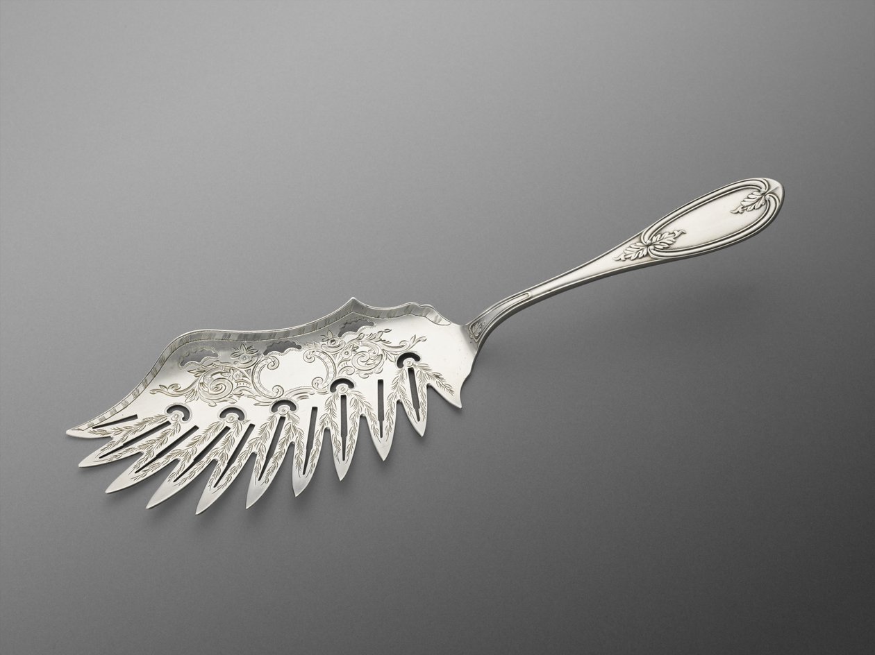 Macaroni Knife, c. 1857-1865 (prata) de Lincoln and Foss Haddock