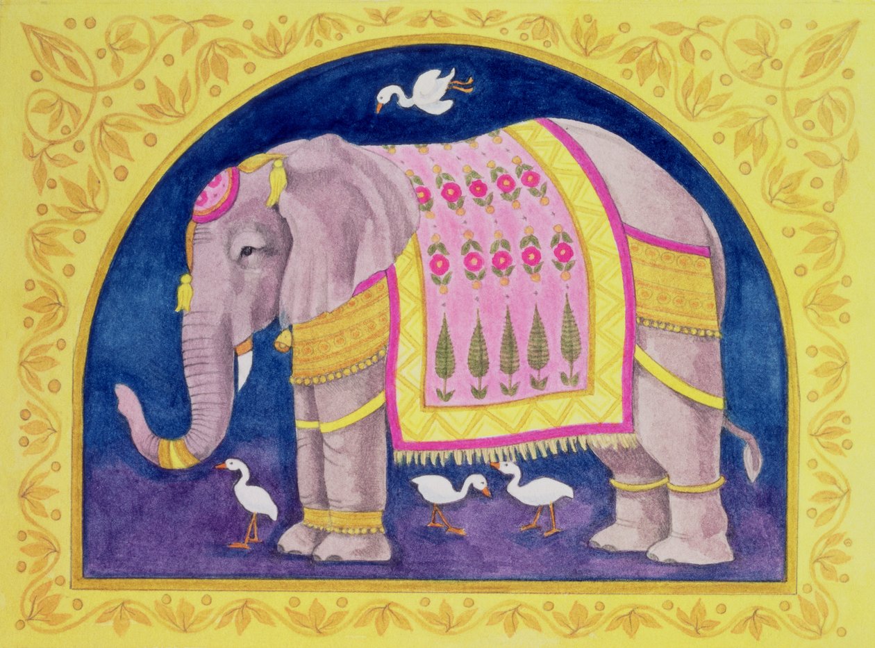 Elefante indiano de Linda Benton