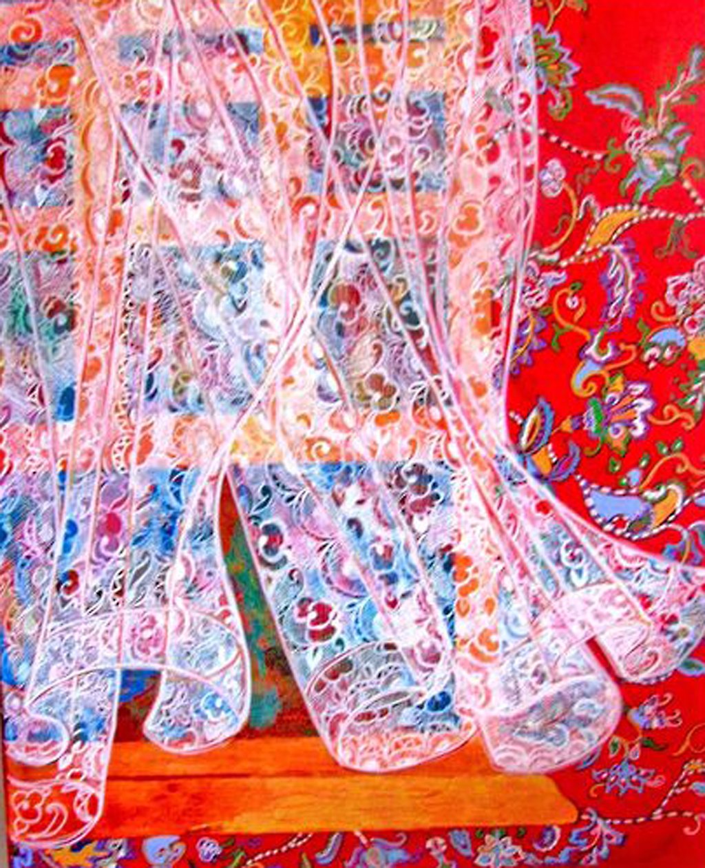 Vento em casa de campo, 2015 (misto) de linda arthurs