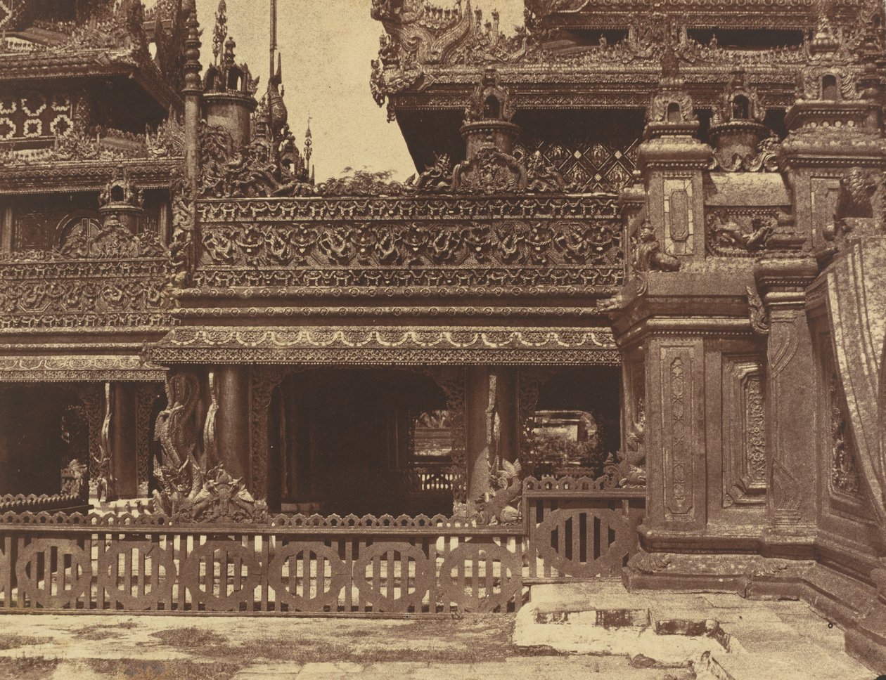 Amerapoora: Outra parte da varanda de Kyoung No. 86, 1 de setembro a 21 de outubro de Linnaeus Tripe