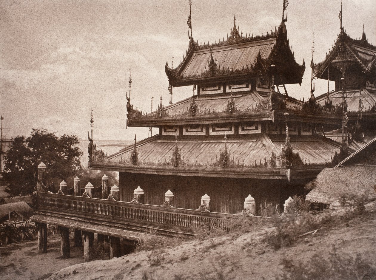 No. 8. Ye-nan-gyoung [Yenangyaung] Kyoung, 1855 de Linnaeus Tripe