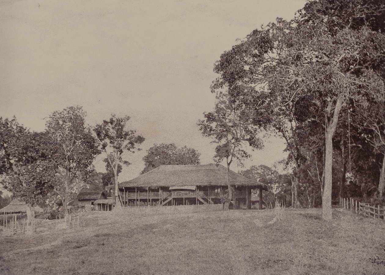 Rangoon: Mission House em Kemindine de Linnaeus Tripe