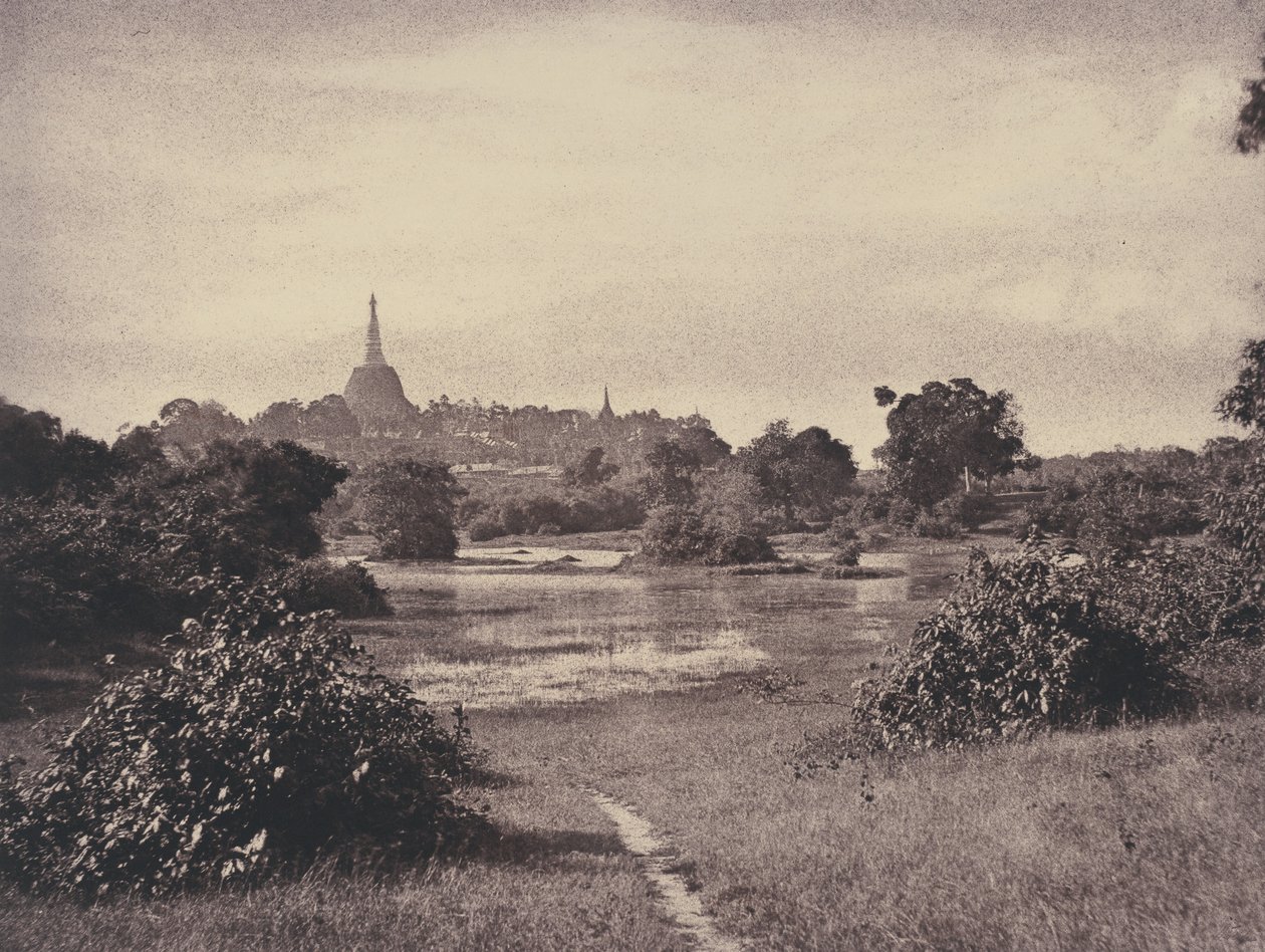 Rangoon: Vista perto do lago de Linnaeus Tripe
