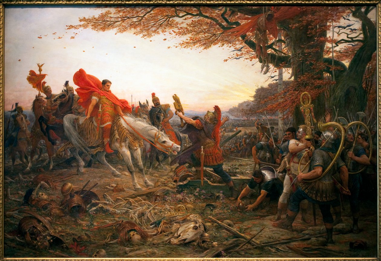 Germanicus após o desastre de Varus de Lionel Noel Royer