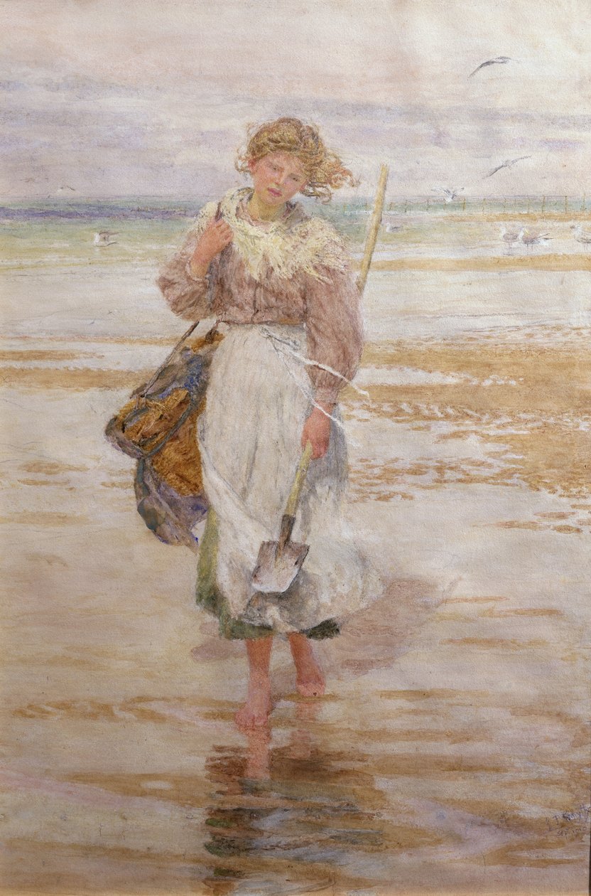 The Bait Digger, 1910 de Lionel Percy Smythe