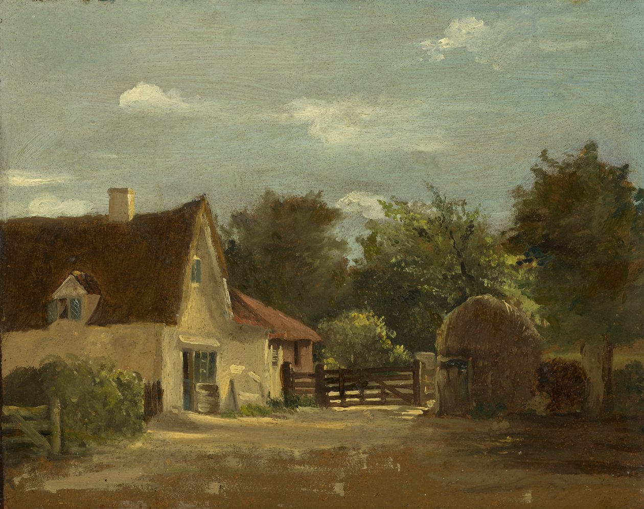 Casa de campo, c.1850 de Lionel Constable